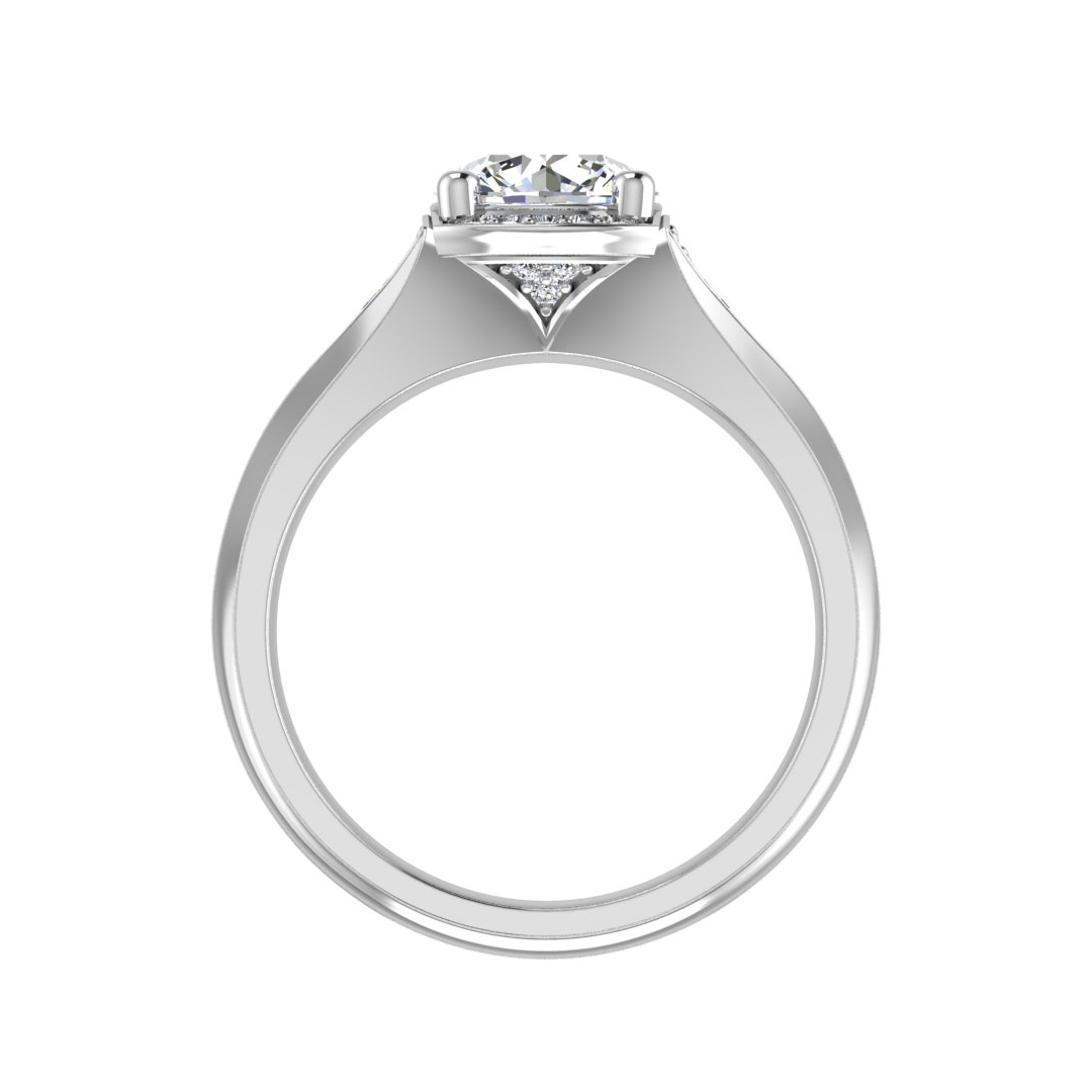 Aitana Halo Engagement Ring